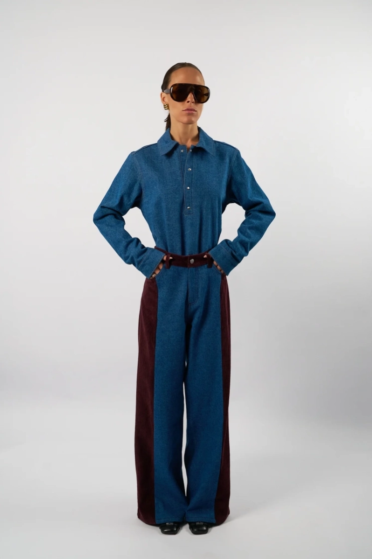  JEANS/BORDEAUX