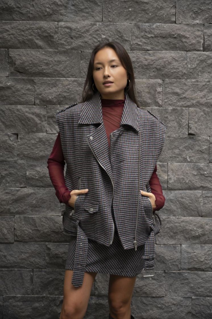 GREY CHECK