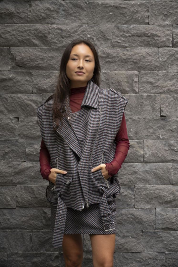 GREY CHECK