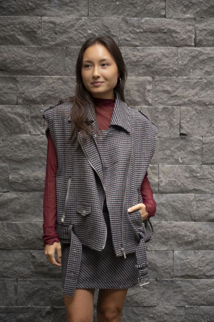  GREY CHECK