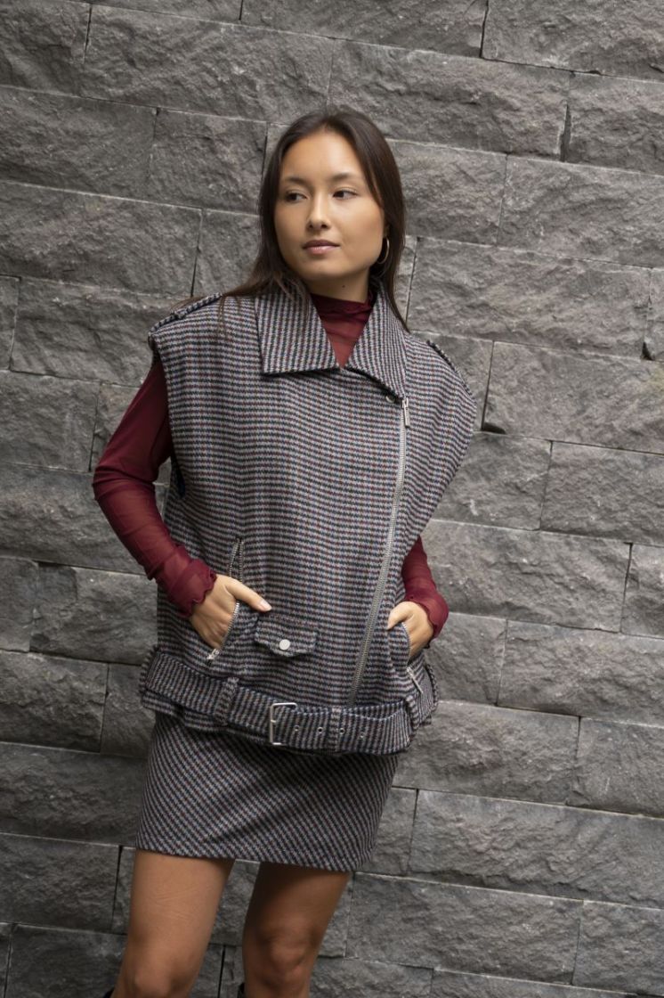 GREY CHECK